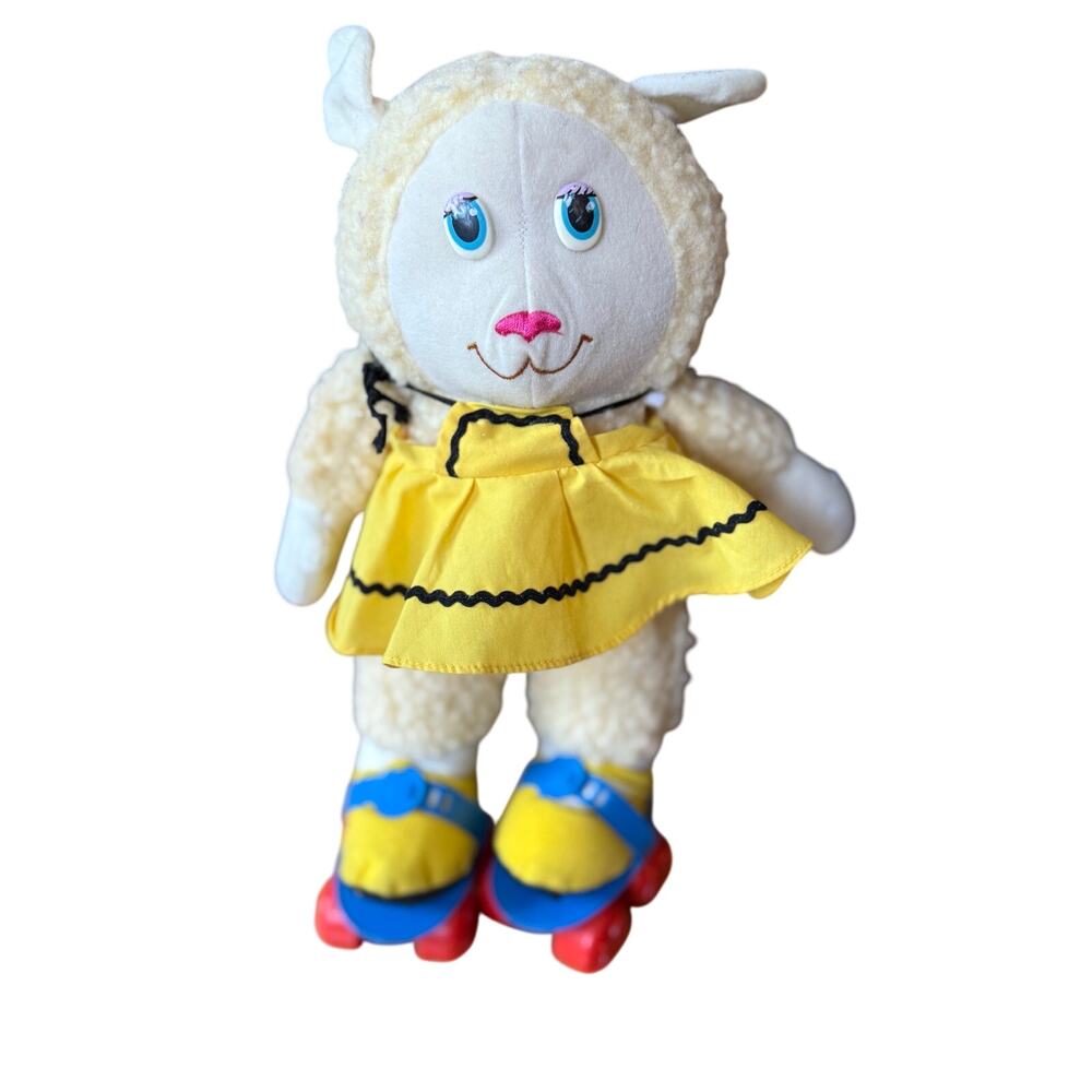 Vintage 1984 Tomy Get along gang Woolma Lamb collectible plush stuffed animal